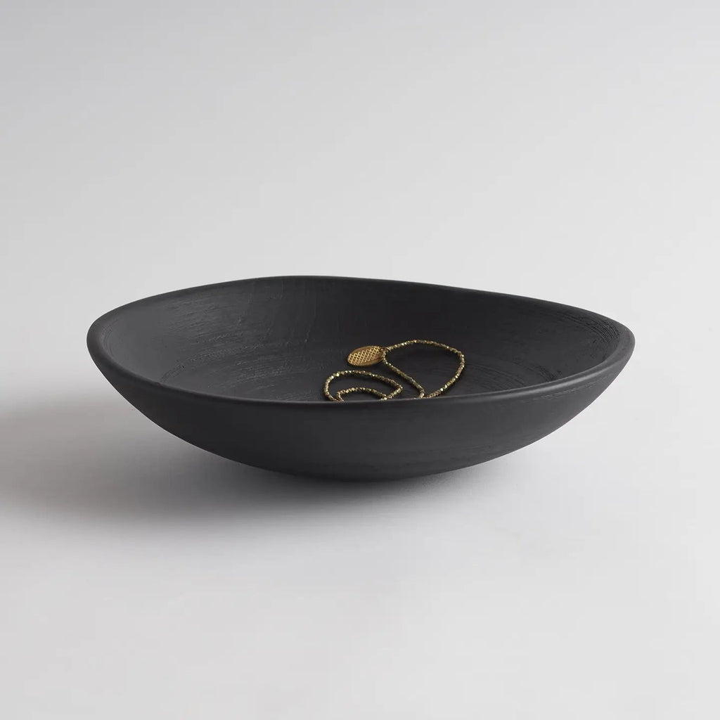 Groove Shallow Bowl - EcoLuxe Furnishings