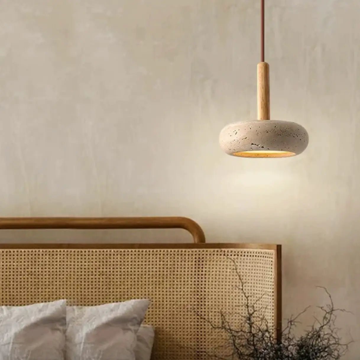 ‘Halo’ Stone Pendant - EcoLuxe Furnishings