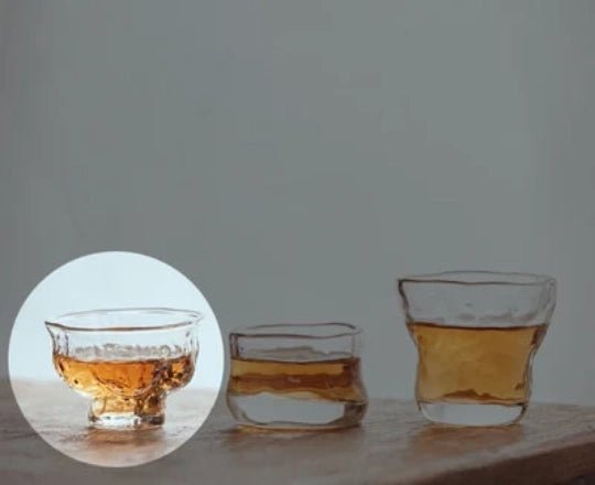 Handmade Glass Tea Cup - EcoLuxe Furnishings