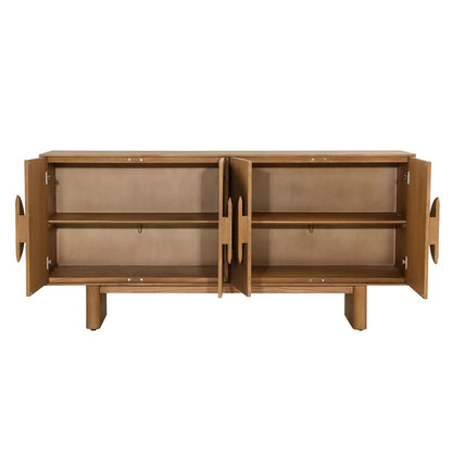 ‘Jada’ Sideboard, Mindi Wood (Natural) - EcoLuxe Furnishings