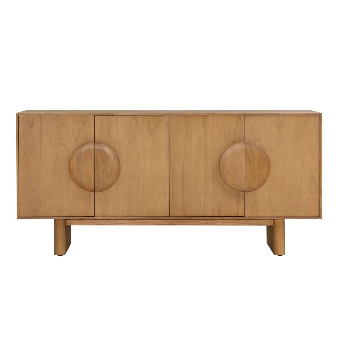 ‘Jada’ Sideboard, Mindi Wood (Natural) - EcoLuxe Furnishings