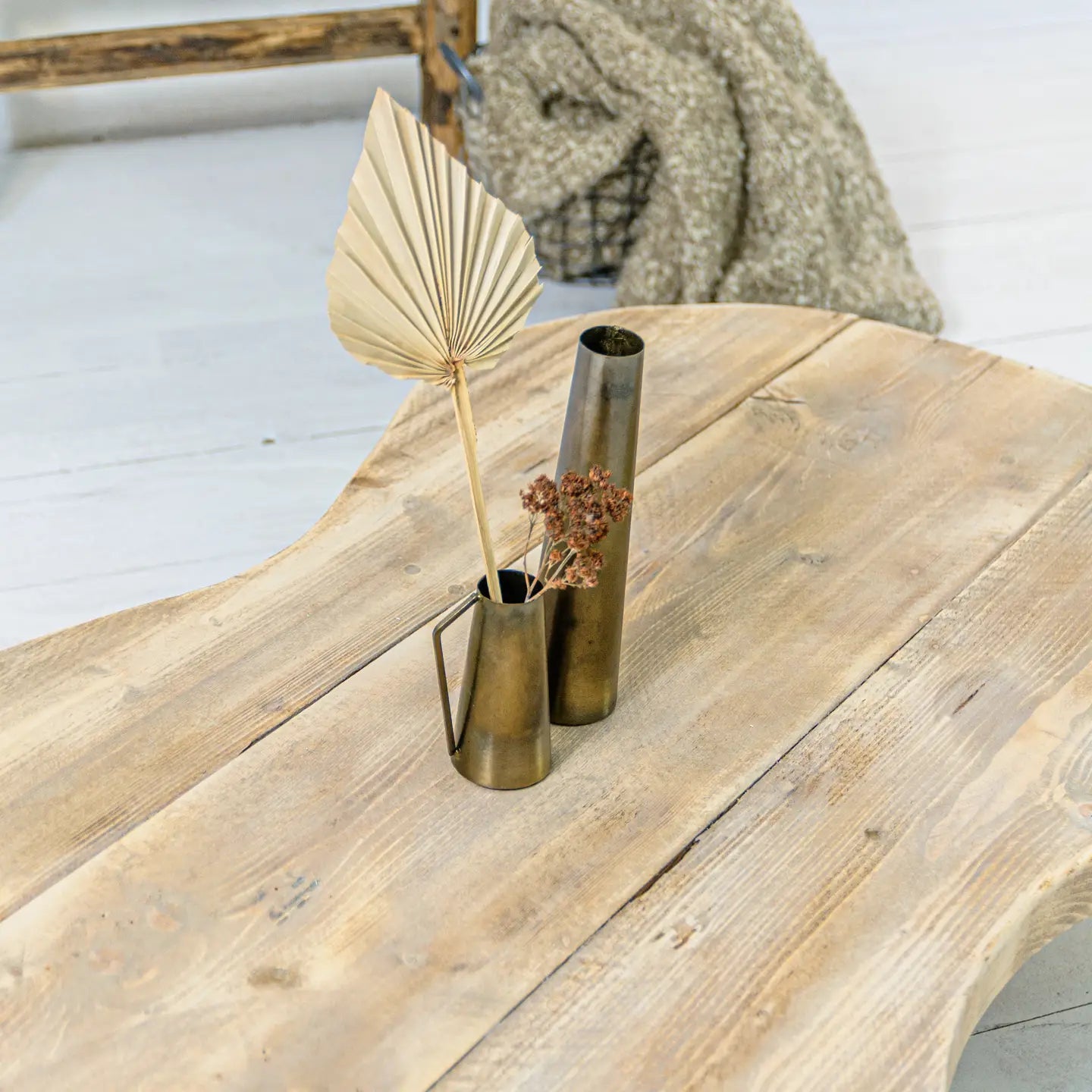 ‘Karli’ Reclaimed Wood Coffee Table/Nightstand - EcoLuxe Furnishings