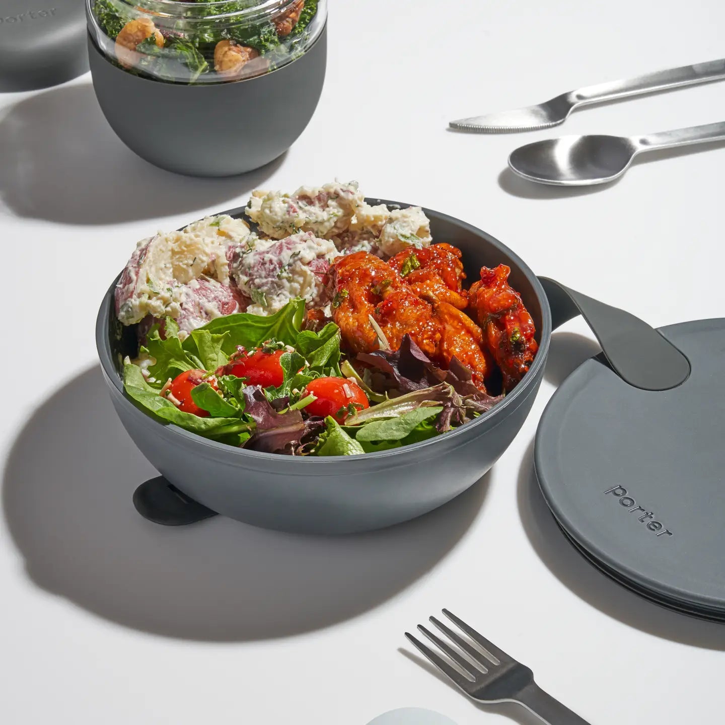 Lunch Bowl (Plastic) - EcoLuxe Furnishings