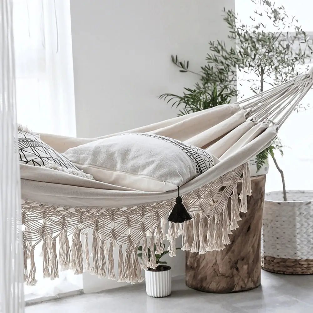 Macrame Hammock - EcoLuxe Furnishings