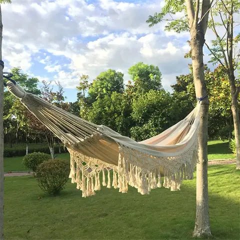 Macrame Hammock - EcoLuxe Furnishings