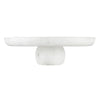 ‘Marble’ Round Pedestal, 12" - EcoLuxe Furnishings