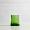 ‘Moroccan Cone’ Glassware, Set of 6 (Green) - EcoLuxe Furnishings