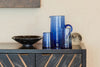 ‘Moroccan Cone’ Jug (Blue) - EcoLuxe Furnishings