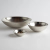 Nickel Bowls Assorted - Set of 3 - EcoLuxe Furnishings