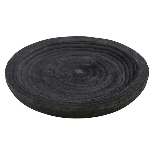 ‘Paulownia’ Bowl, Medium (Black) - EcoLuxe Furnishings