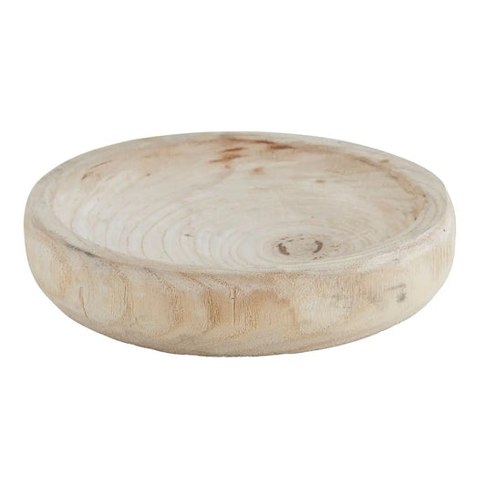 ‘Paulownia’ Bowl, Small (Natural) - EcoLuxe Furnishings