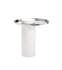 “Pillar” Side Table (Silver) - EcoLuxe Furnishings