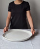 Stoneware Round Serving Platter