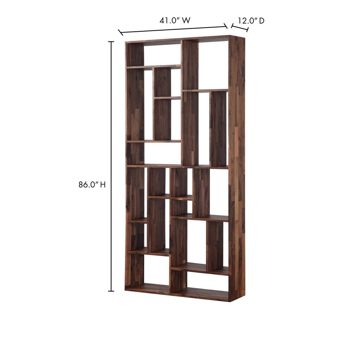 ‘Redemption’ Shelf, Large (Solid Walnut) - EcoLuxe Furnishings