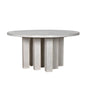 ‘Resistance’ Dining Table (White Wash) - EcoLuxe Furnishings