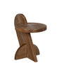 ‘Saturn’ Side Table (Dark Walnut) - EcoLuxe Furnishings