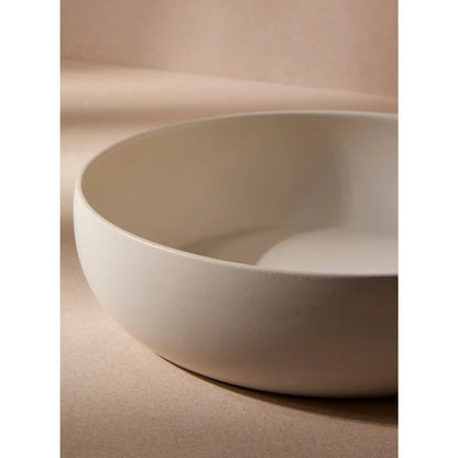 Shallow Stoneware Serving Bowl 60 oz - EcoLuxe Furnishings