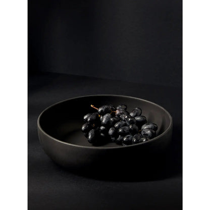 Shallow Stoneware Serving Bowl 60 oz - EcoLuxe Furnishings