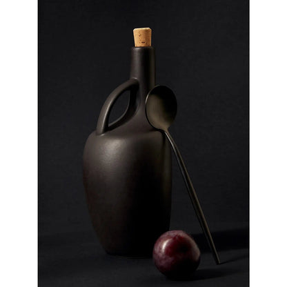 Stoneware Olive Oil Bottle | Canard 34oz - EcoLuxe Furnishings