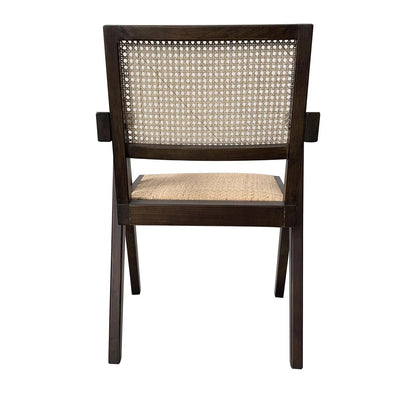 ‘Takashi’ Chair, Set of 2 (Dark Brown) - EcoLuxe Furnishings