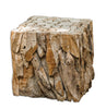 ‘Teak Root Bunching’ Cube - EcoLuxe Furnishings