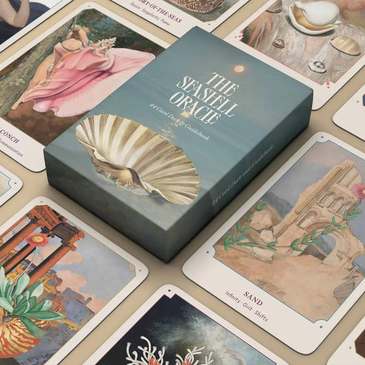‘The Seashell Oracle: 44 Card Deck and Guidebook’ - EcoLuxe Furnishings