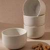 Tunisian Bowl, Set of 4 (Matte White) - EcoLuxe Furnishings