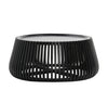 ‘Valda’ Coffee Table, Mango Wood (Matte Black) - EcoLuxe Furnishings