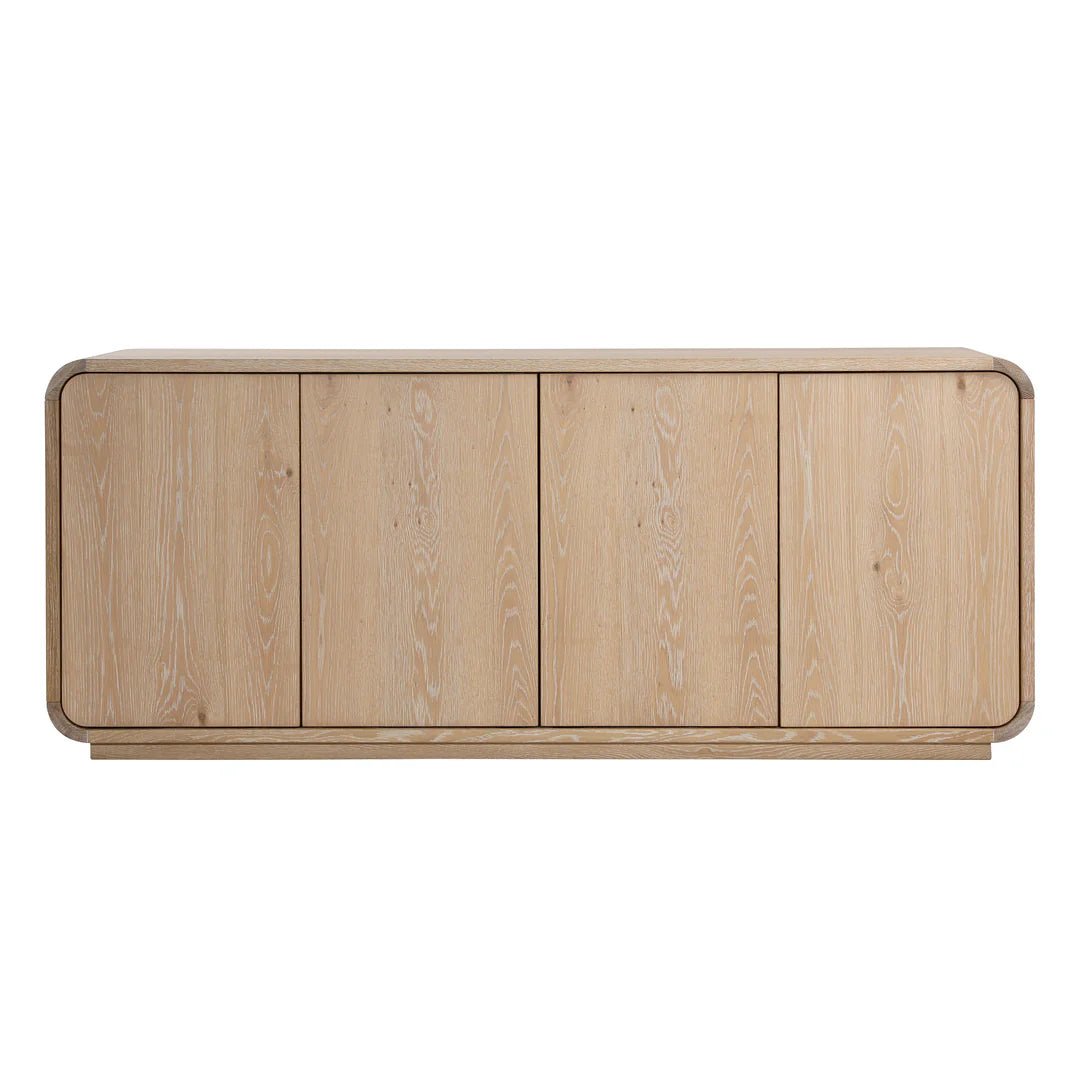 ‘Virgia’ Sideboard, Oak (Natural) - EcoLuxe Furnishings