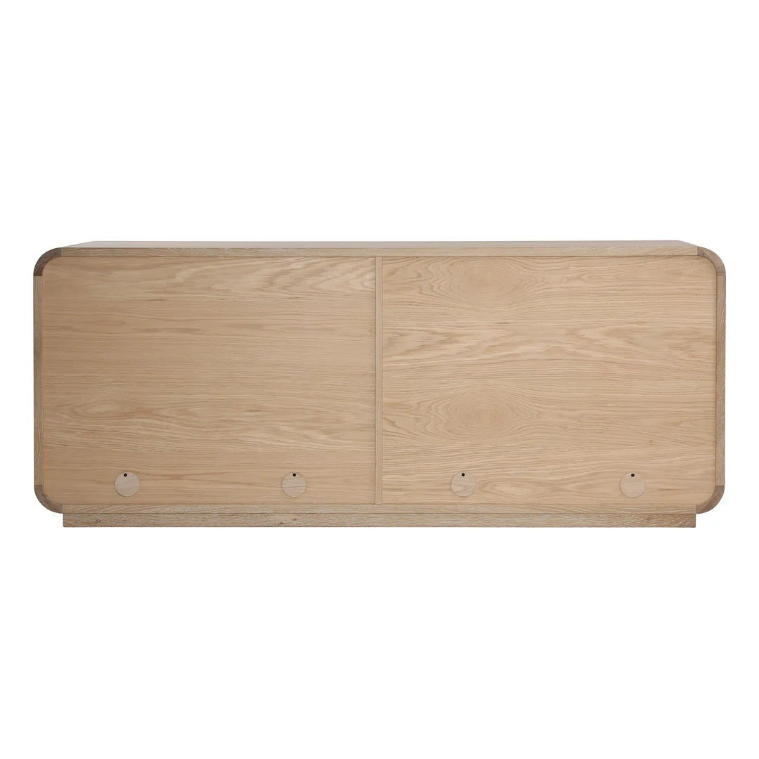 ‘Virgia’ Sideboard, Oak (Natural) - EcoLuxe Furnishings