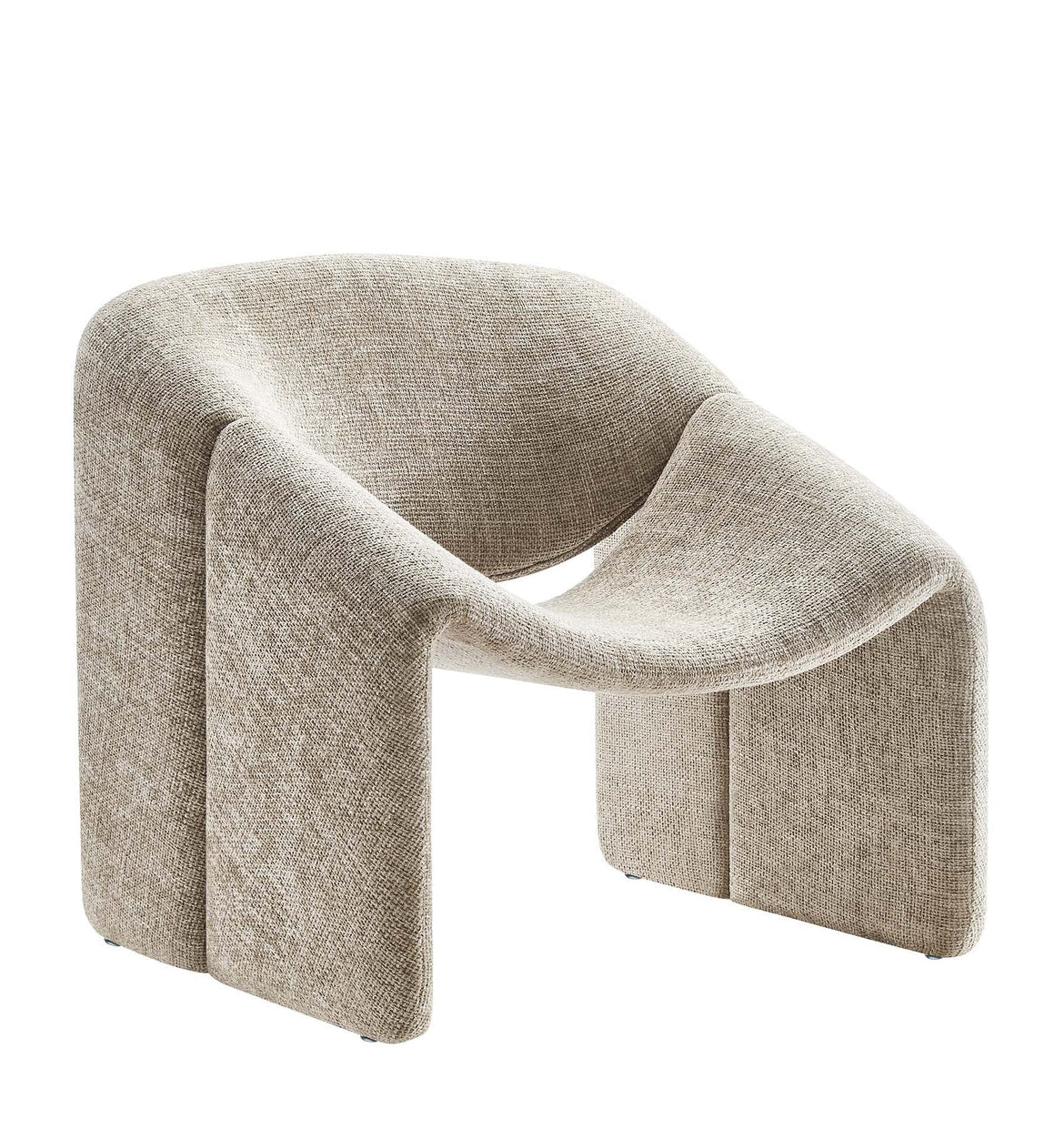 ‘Vivi’ Accent Chair, Chenille - EcoLuxe Furnishings