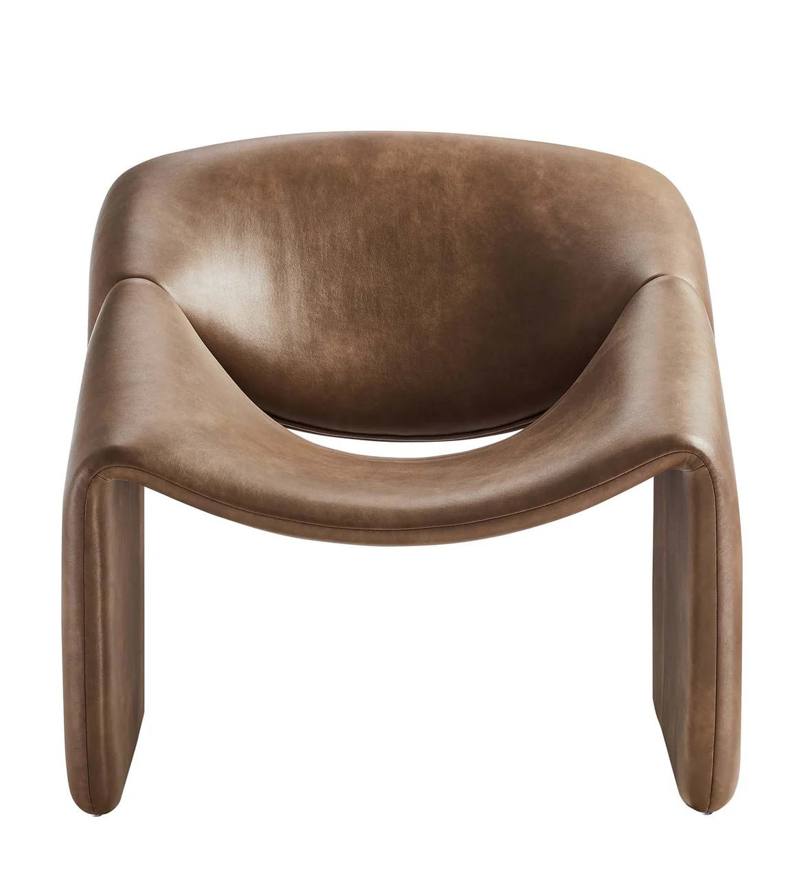 ‘Vivi’ Accent Chair, Vegan Leather - EcoLuxe Furnishings