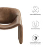 ‘Vivi’ Accent Chair, Vegan Leather - EcoLuxe Furnishings