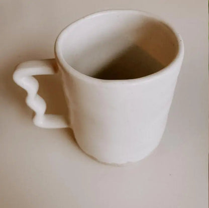 ‘Wabi’ Ceramic Wavy Mug - EcoLuxe Furnishings