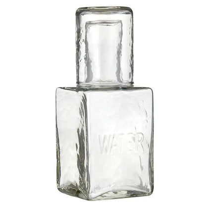 ‘Water’ Decanter Bottle + Glass Set - EcoLuxe Furnishings