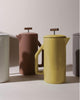 850 mL Ceramic French Press (Sand) - EcoLuxe Furnishings