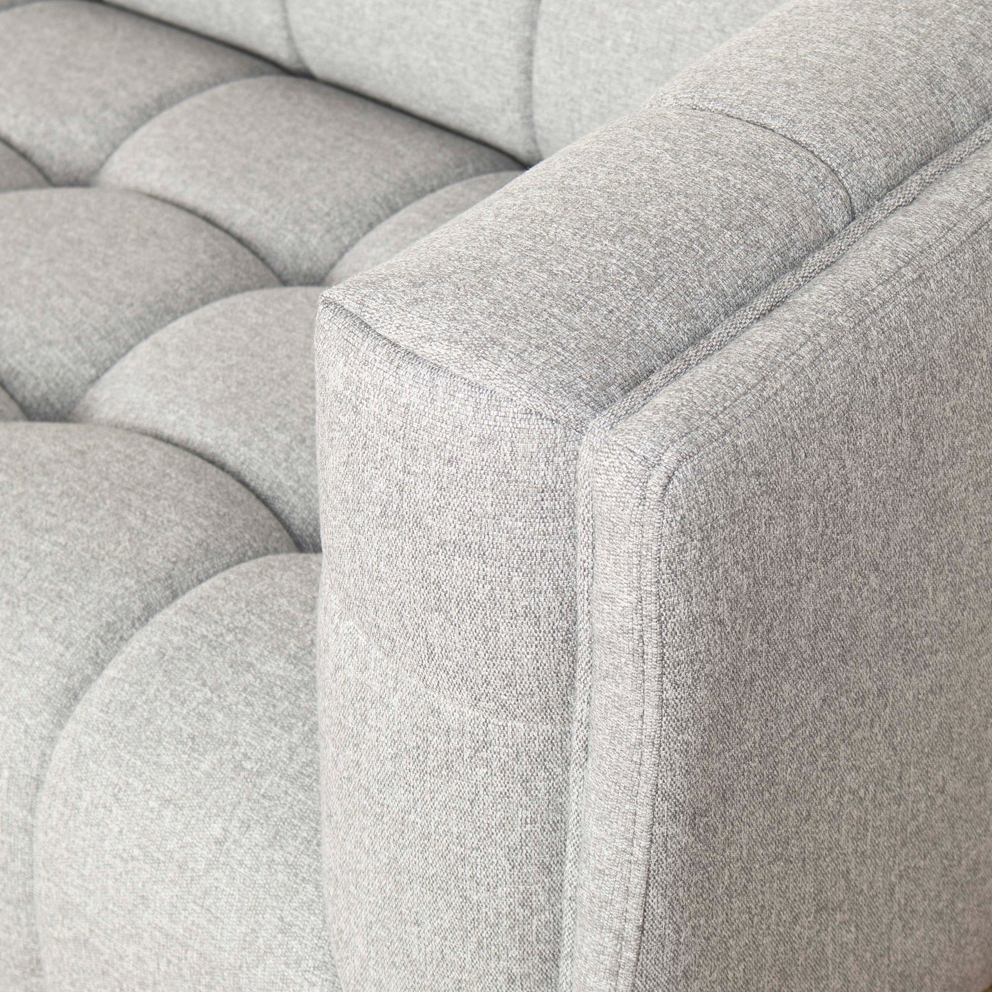 ‘Addison’ Large Sofa (Light Gray) - EcoLuxe Furnishings