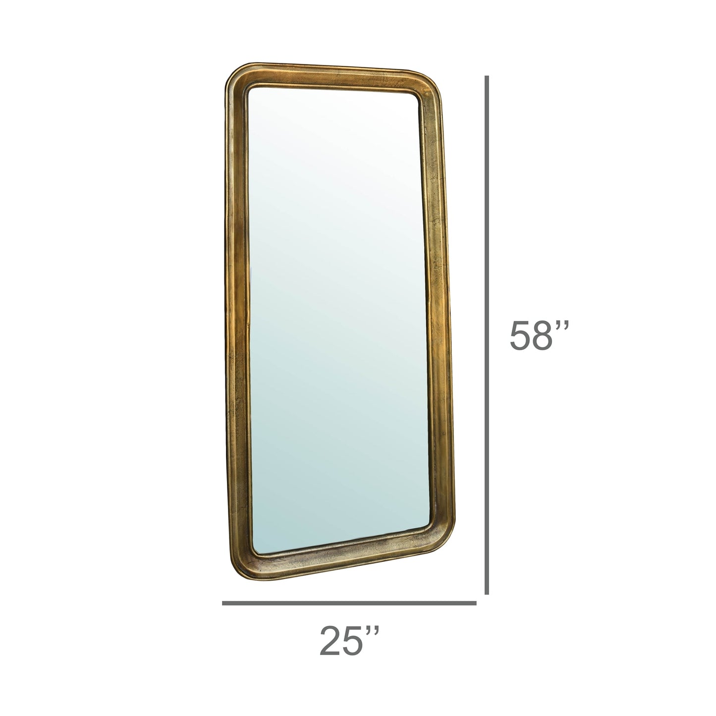 ‘Adelaide’ Mirror (Brass) - EcoLuxe Furnishings