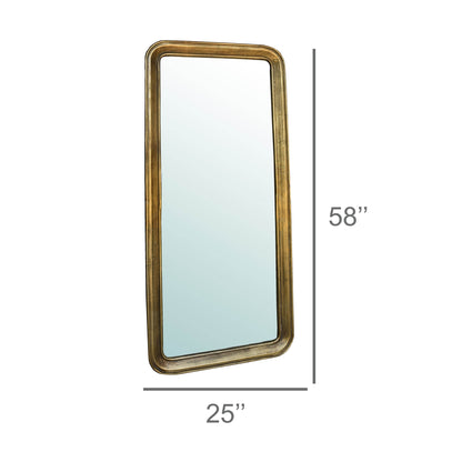 ‘Adelaide’ Mirror (Brass) - EcoLuxe Furnishings