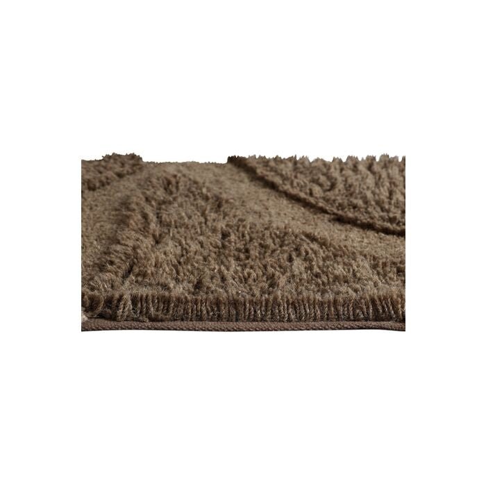 ‘AFRICA’ WOOLABLE RUG, X-LARGE (ENKANG ACACIA WOOD) - EcoLuxe Furnishings