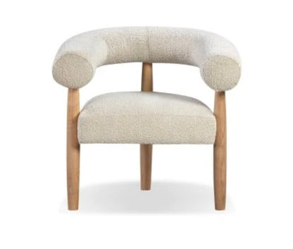 ‘Alon’ Accent Chair, Boucle - EcoLuxe Furnishings