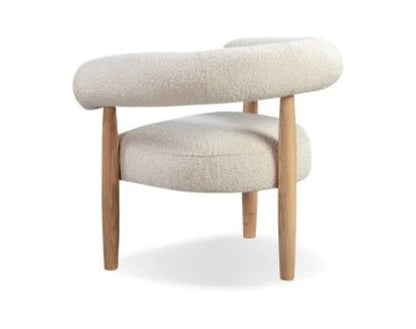 ‘Alon’ Accent Chair, Boucle - EcoLuxe Furnishings