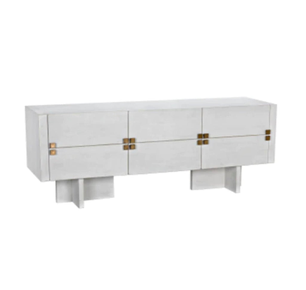 ‘Amidala’ Sideboard (White Wash) - EcoLuxe Furnishings