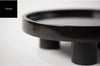 ‘Atrani’ Marble Cake Stand (Black) - EcoLuxe Furnishings