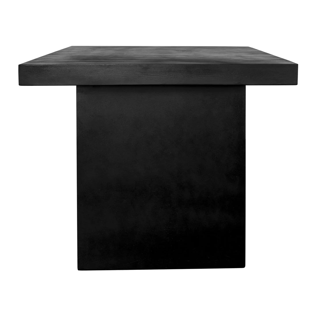 ‘Aurelius 2’ Dining Table (Black) - EcoLuxe Furnishings