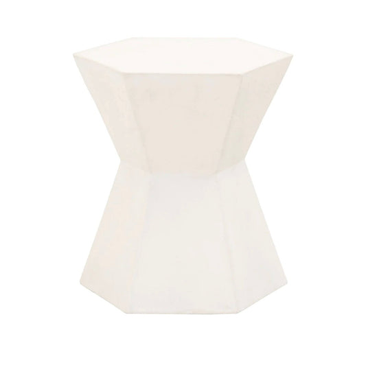 ‘Bento’ Accent Table (Ivory Concrete) - EcoLuxe Furnishings