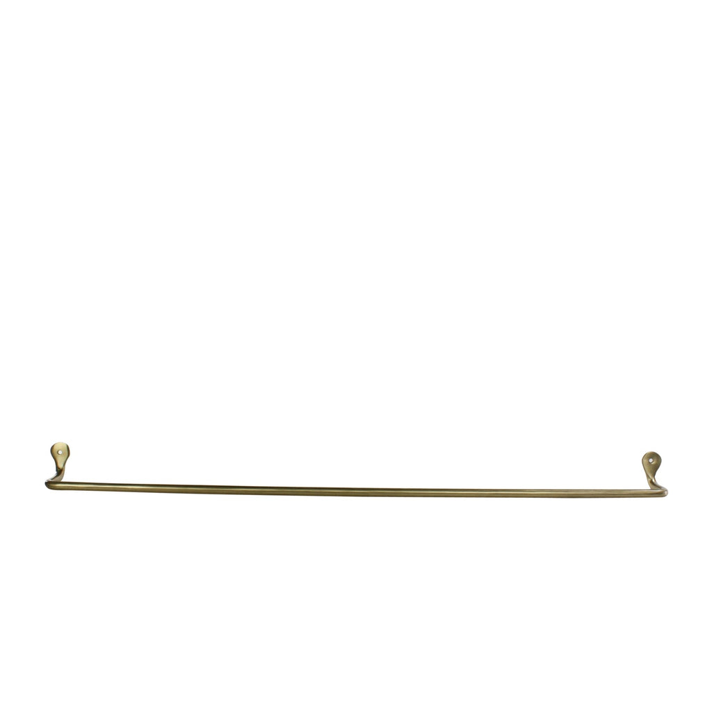 ‘Bijou’ Wall Bar, 32” (Brass) - EcoLuxe Furnishings