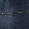 ‘Bijou’ Wall Bar, 32” (Brass) - EcoLuxe Furnishings