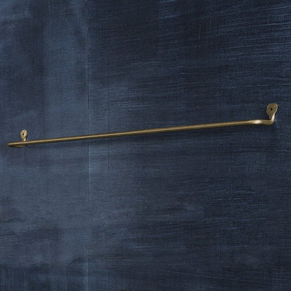 ‘Bijou’ Wall Bar, 32” (Brass) - EcoLuxe Furnishings