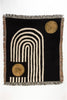 ‘Black Rainbow’ Throw - EcoLuxe Furnishings